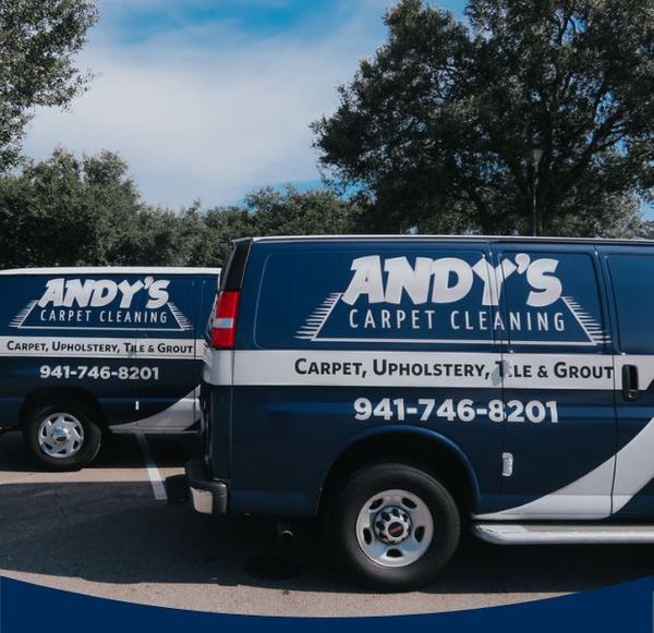 Andy's Carpet Cleaning vans