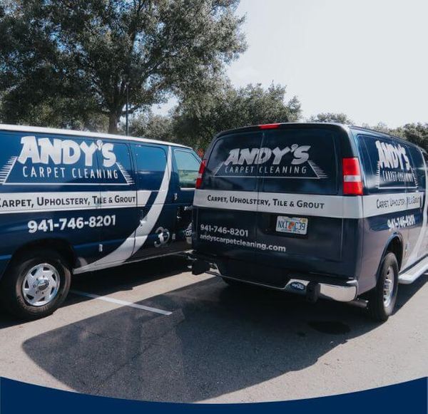 Andy's Carpet Cleaning vans