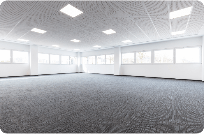 large empty office space