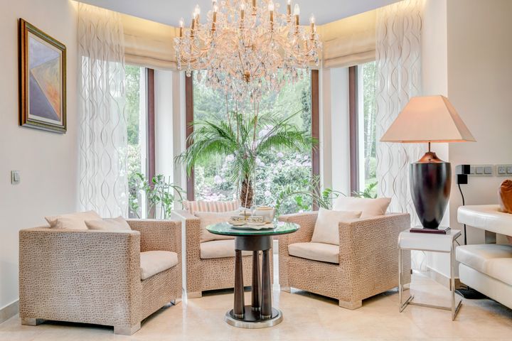 Image of a chandelier