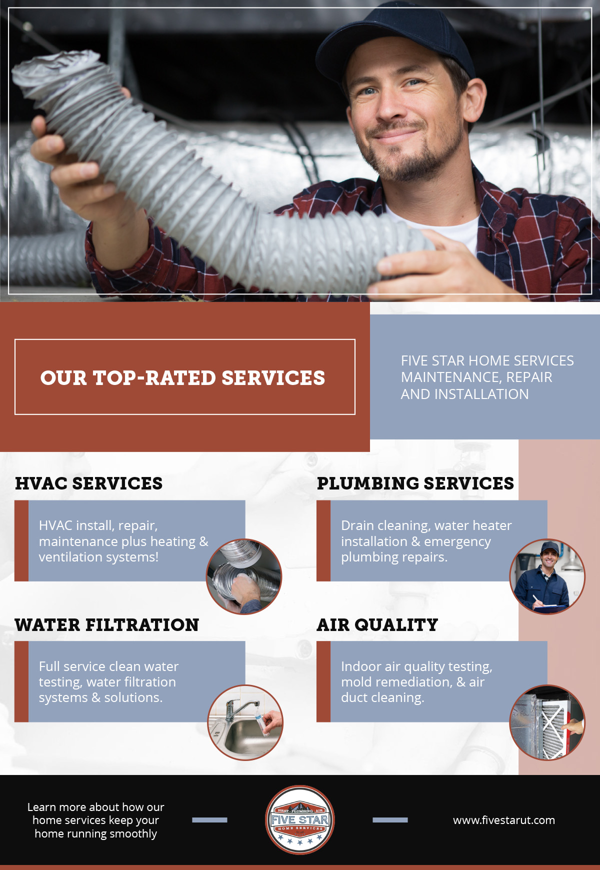 infographic of services