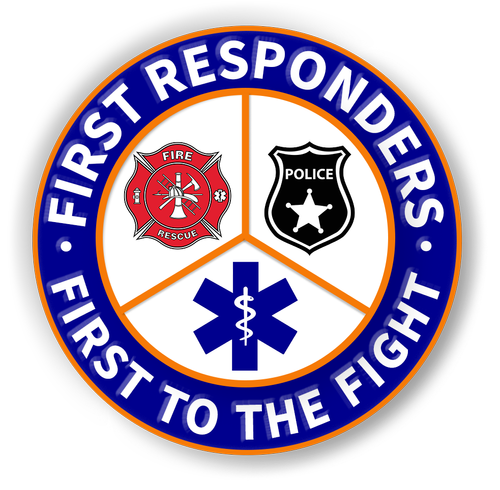 first responder badge