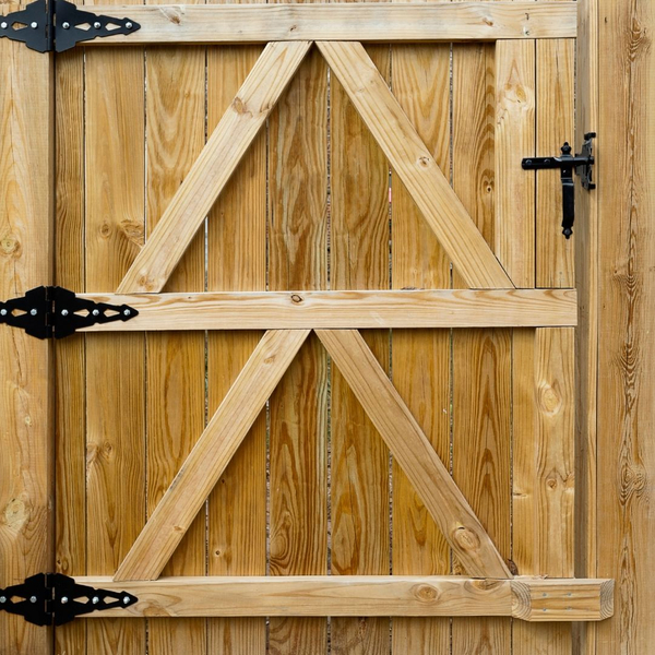 wood gate