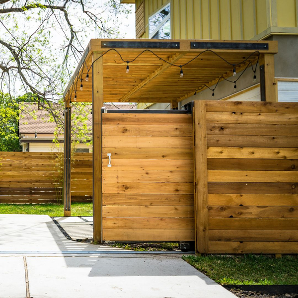 gate made of wood