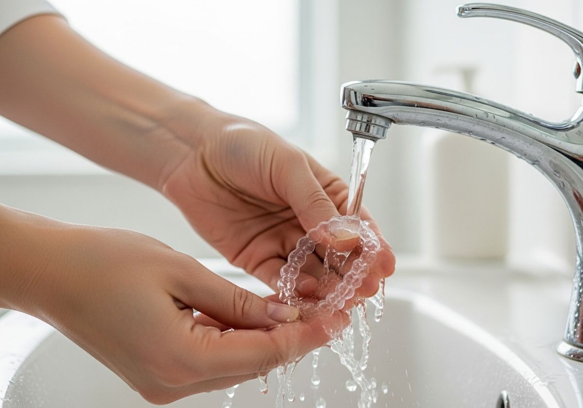 Cleaning Clear Aligners