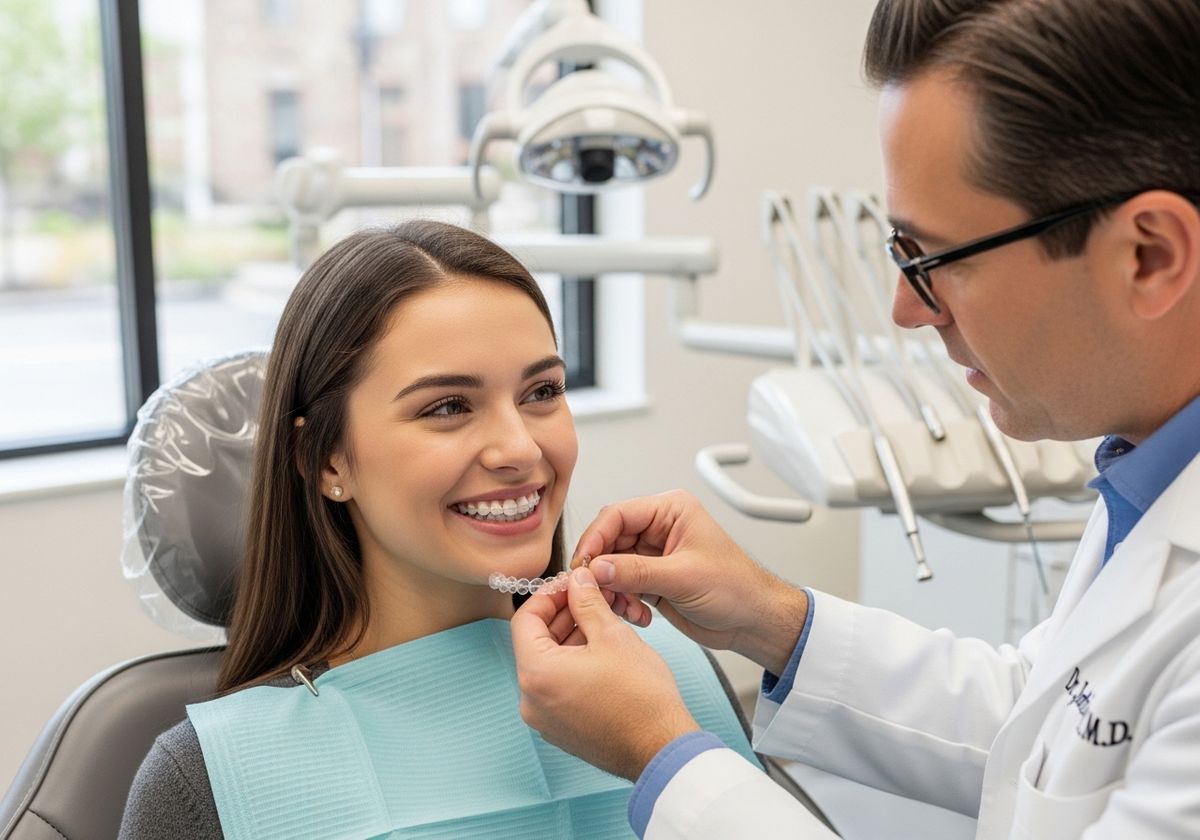 Clear Aligners at the Dentist