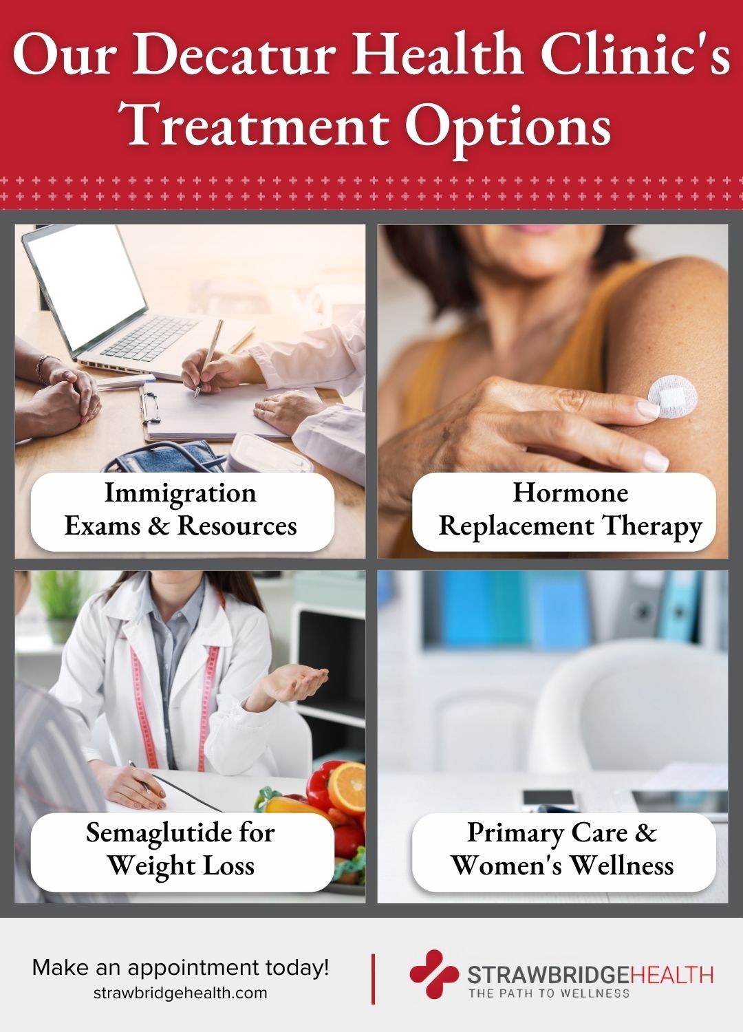 Our Decatur Health Clinic's Treatment Options.