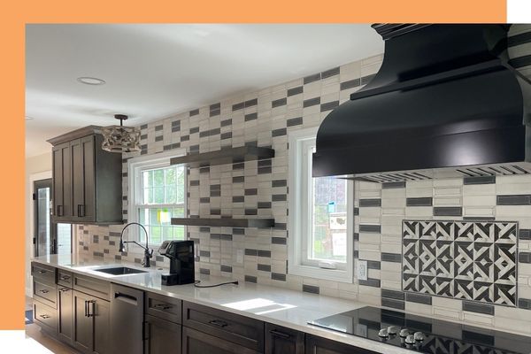 artistic kitchen tile