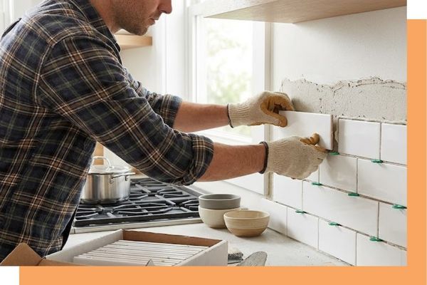 tile replacement project