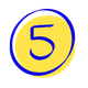 circle icon with the number 5