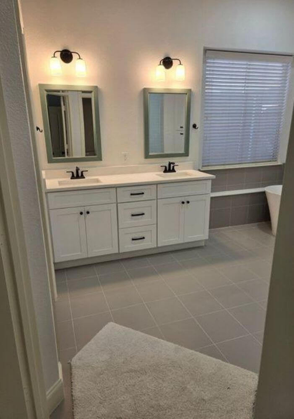 bathroom remodel