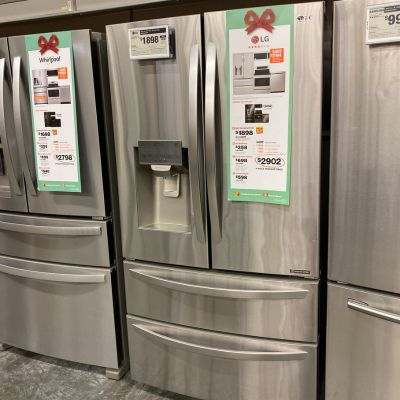 New refrigerator sale.