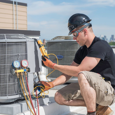 contractor maintaining AC