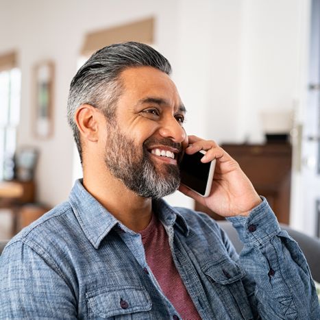 image of a man making a phone call
