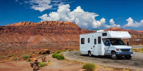 RV at national park