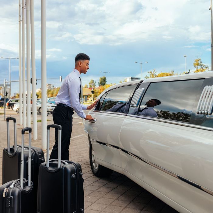 Airport limo.