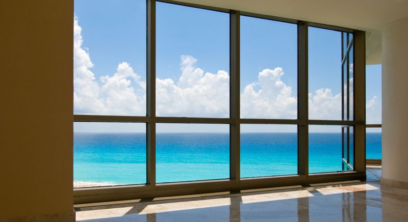 commercial windows looking out over ocean