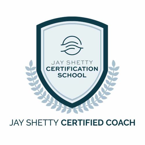 Jay Shetty certified coach logo