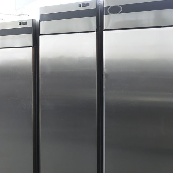 Image of a set of commercial refrigerator. 