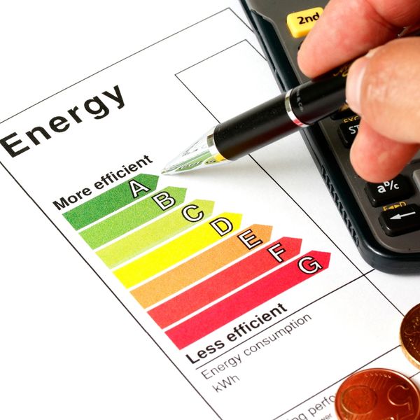 image of an energy consumption statement