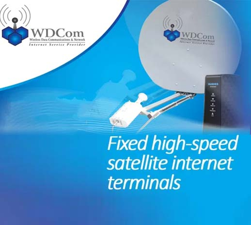 Fixed High-speed satellite internet terminals