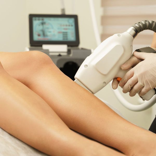 IPL treatment on legs