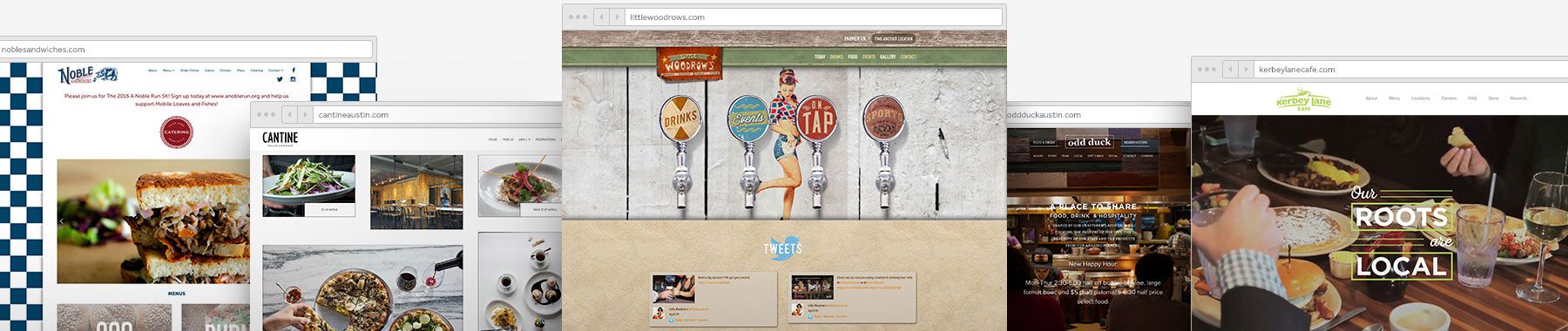 Build a Restaurant Website - Template Examples Restaurant Website Customer Examples
