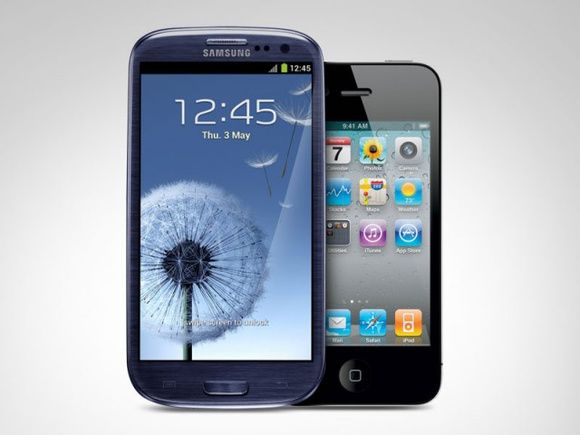 Samsung Galaxy SIII vs iPhone 4s