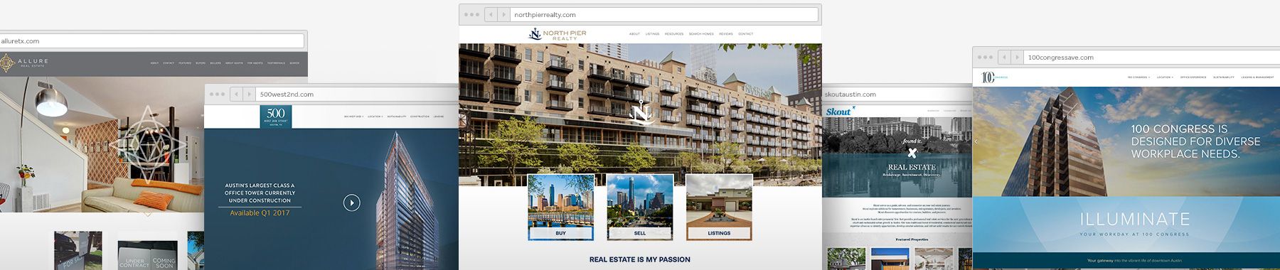 Build a Business Website - Template Examples Real Estate Customer Examples