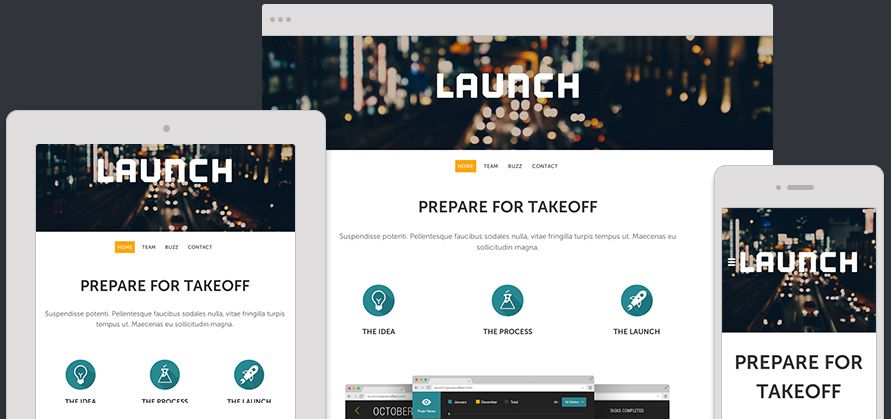 Take your web presence to the next level with Launch, a streamlined template built to showcase your path to the top. The versatile multi-page structure elevates your brand and keeps your mission clear. Website Template Launch Expanded