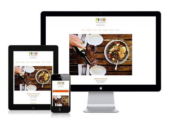 FINO website on three devices