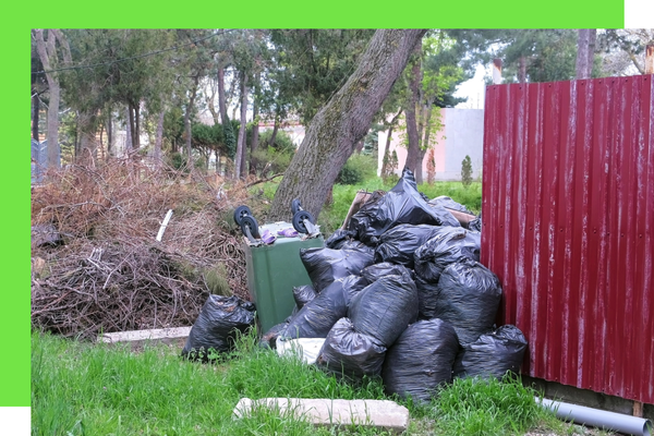 trash removal. trash removal.