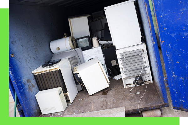 Old home appliances. Old home appliances.
