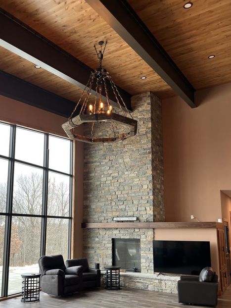 Wisconsin Electric LLC Custom Rustic Chandelier