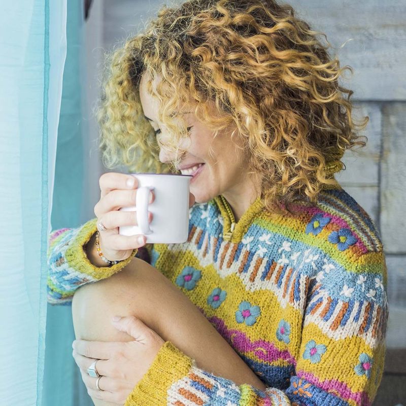 Woman relaxing