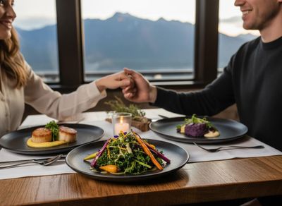 Romantic Dinner with Mountain View