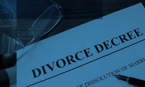 Divorce documents. Divorce documents.