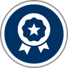 icon of a badge icon of a badge