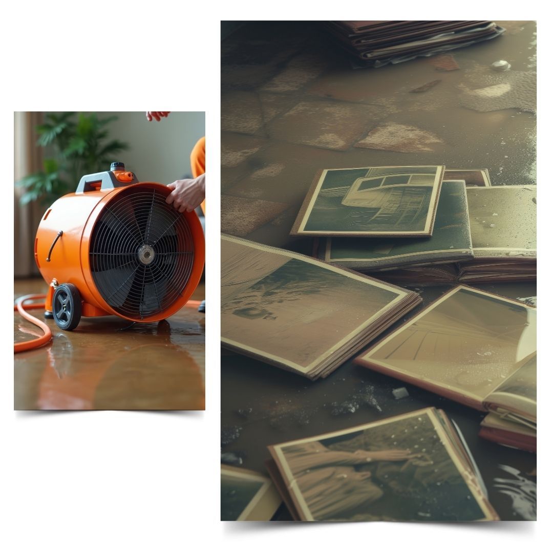 flooding restoration, fan and water damaged items flooding restoration, fan and water damaged items