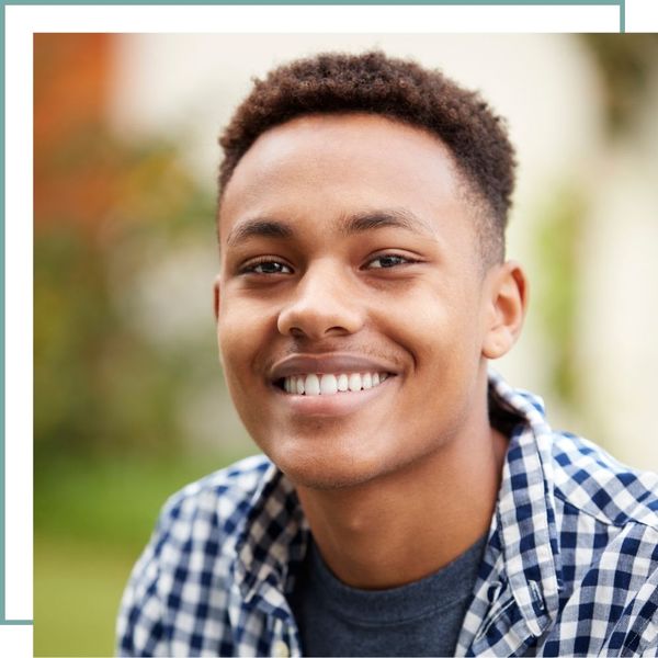 smiling young man