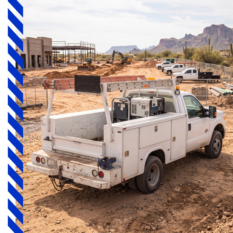 Ford Super Duty utility truck