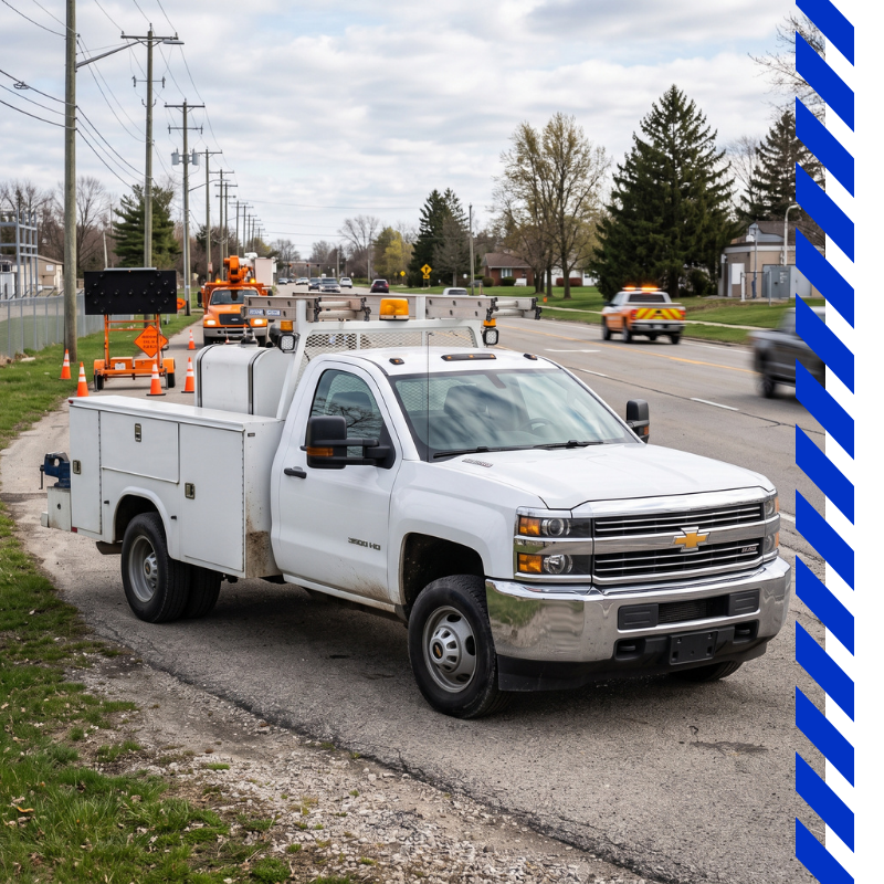 Chevy 3500HD utility truck