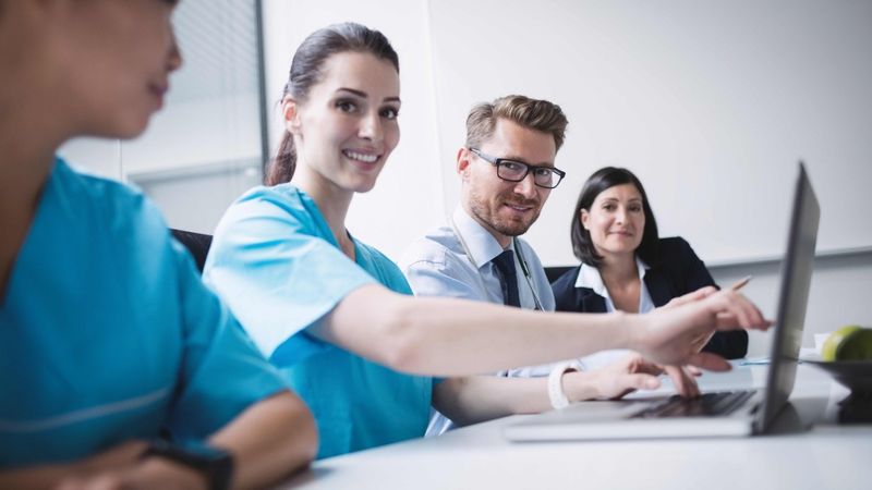 young woman working on getting a nursing license