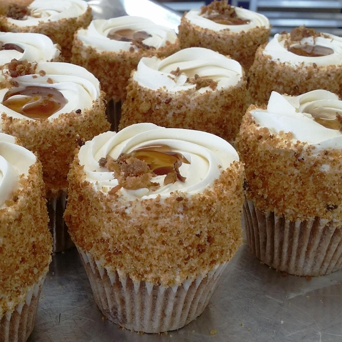 image of image of maple bacon cupcakes