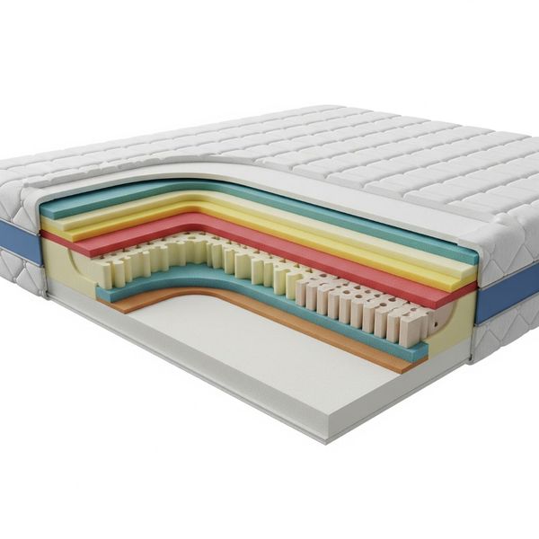 Mattress layers. Mattress layers.