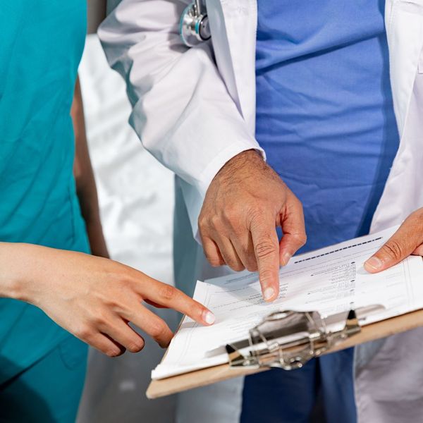 Medical charts. Medical charts.