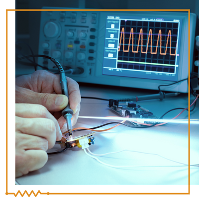 electronics testing, oscilloscope?