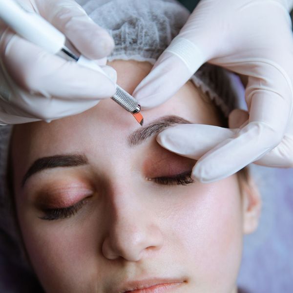 eyebrow tinting brush