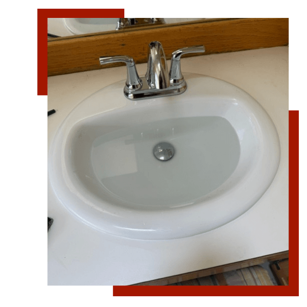 clogged bathroom sink