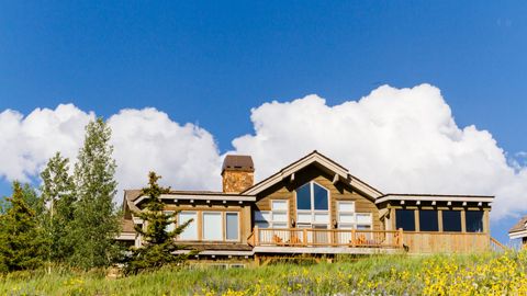 custom mountain home